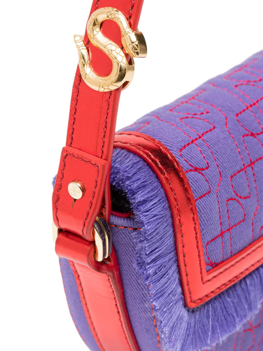 Patou X Sita Le Petit Patou Shoulder Bag — Same as shown — Size One Size — Back View