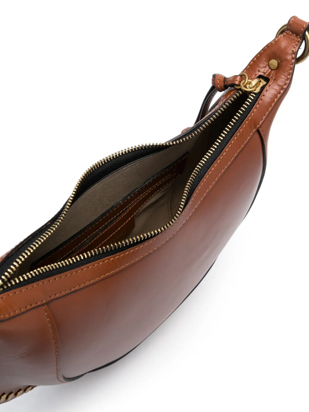 Isabel Marant Naoko Studded Leather Shoulder Bag — Same as shown — Size One Size — Detail View