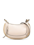 Isabel Marant Oskan Moon Leather Shoulder Bag — Same as shown — Size One Size — Front View