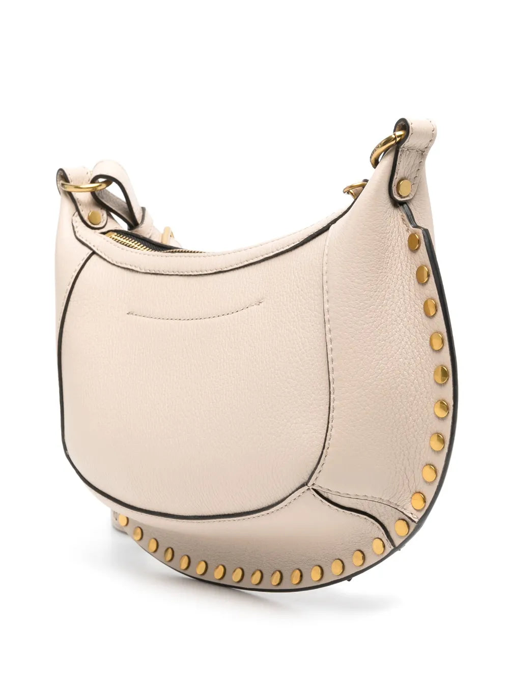 Isabel Marant Oskan Moon Leather Shoulder Bag — Same as shown — Size One Size — Back View