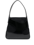 Ferragamo Cut Out Leather Shoulder Bag — Same as shown — Size One Size — Front View