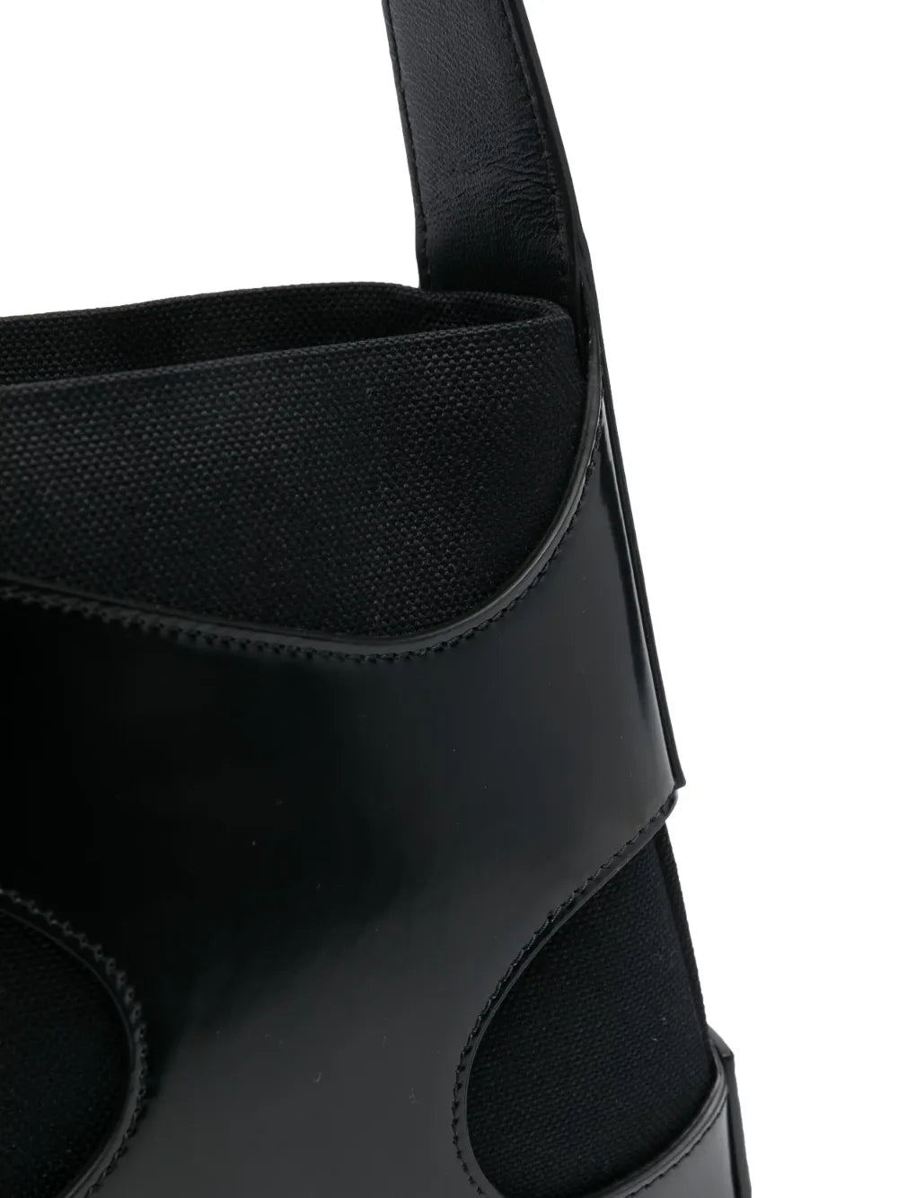Ferragamo Cut Out Leather Shoulder Bag — Same as shown — Size One Size — Top View