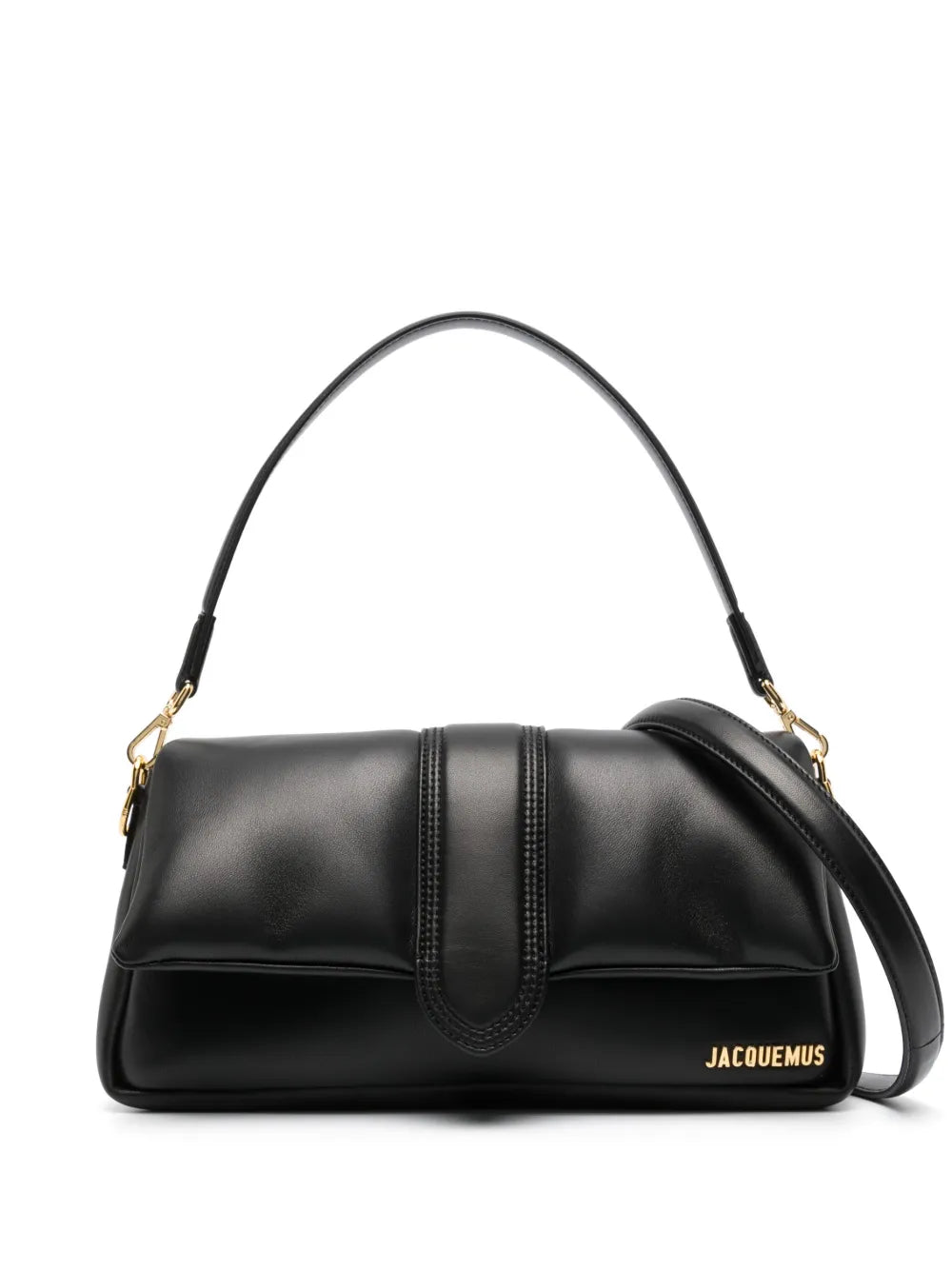 Jacquemus Le Bambimou Leather Shoulder Bag — Same as shown — Size One Size — Front View