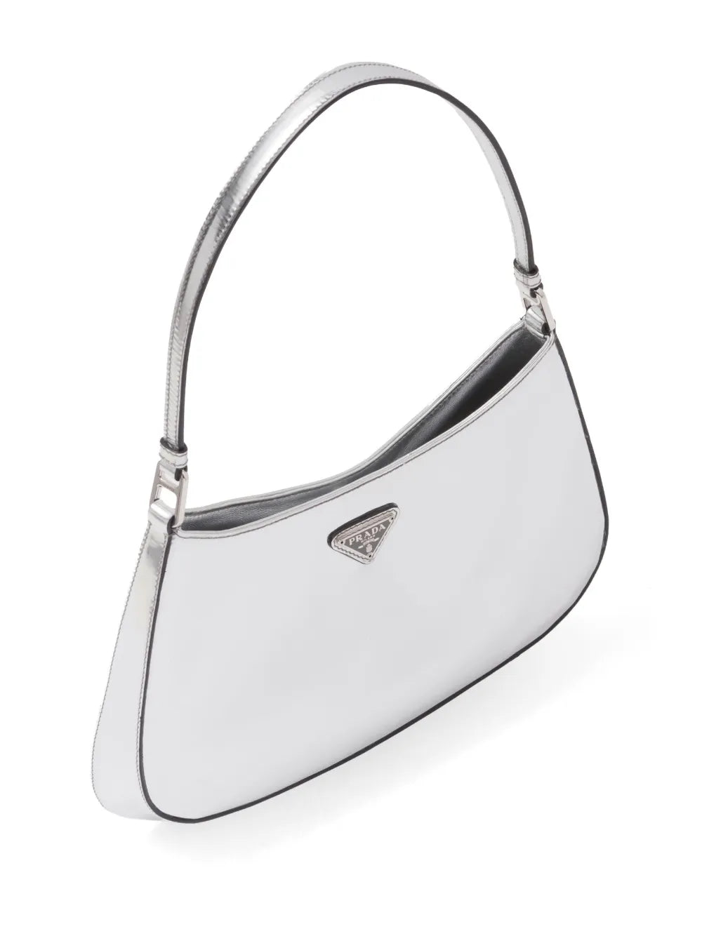 Prada Cleo Leather Shoulder Bag — Same as shown — Size One Size — Detail View
