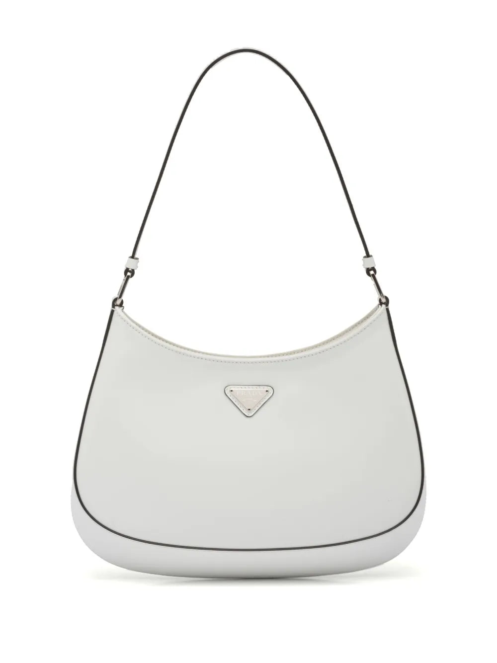Prada Cleo Leather Shoulder Bag — Same as shown — Size One Size — Front View