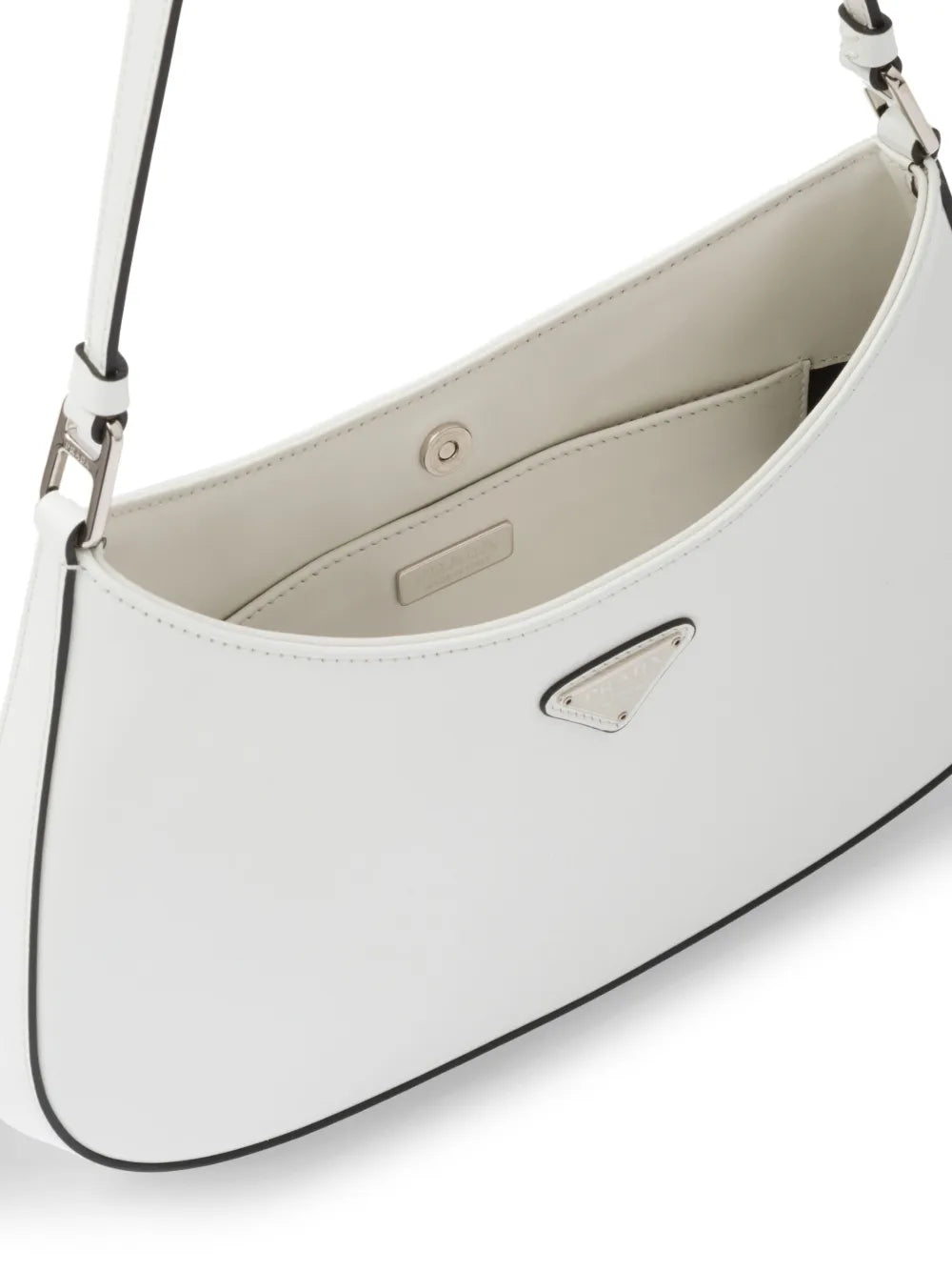 Prada Cleo Leather Shoulder Bag — Same as shown — Size One Size — Lifestyle View