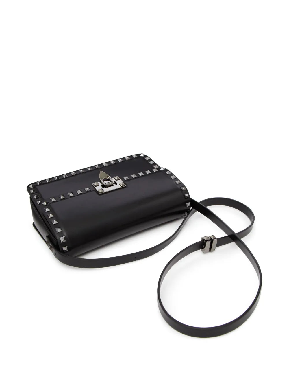 Valentino Garavani Rockstud23 Leather Shoulder Bag — Same as shown — Size One Size — Detail View