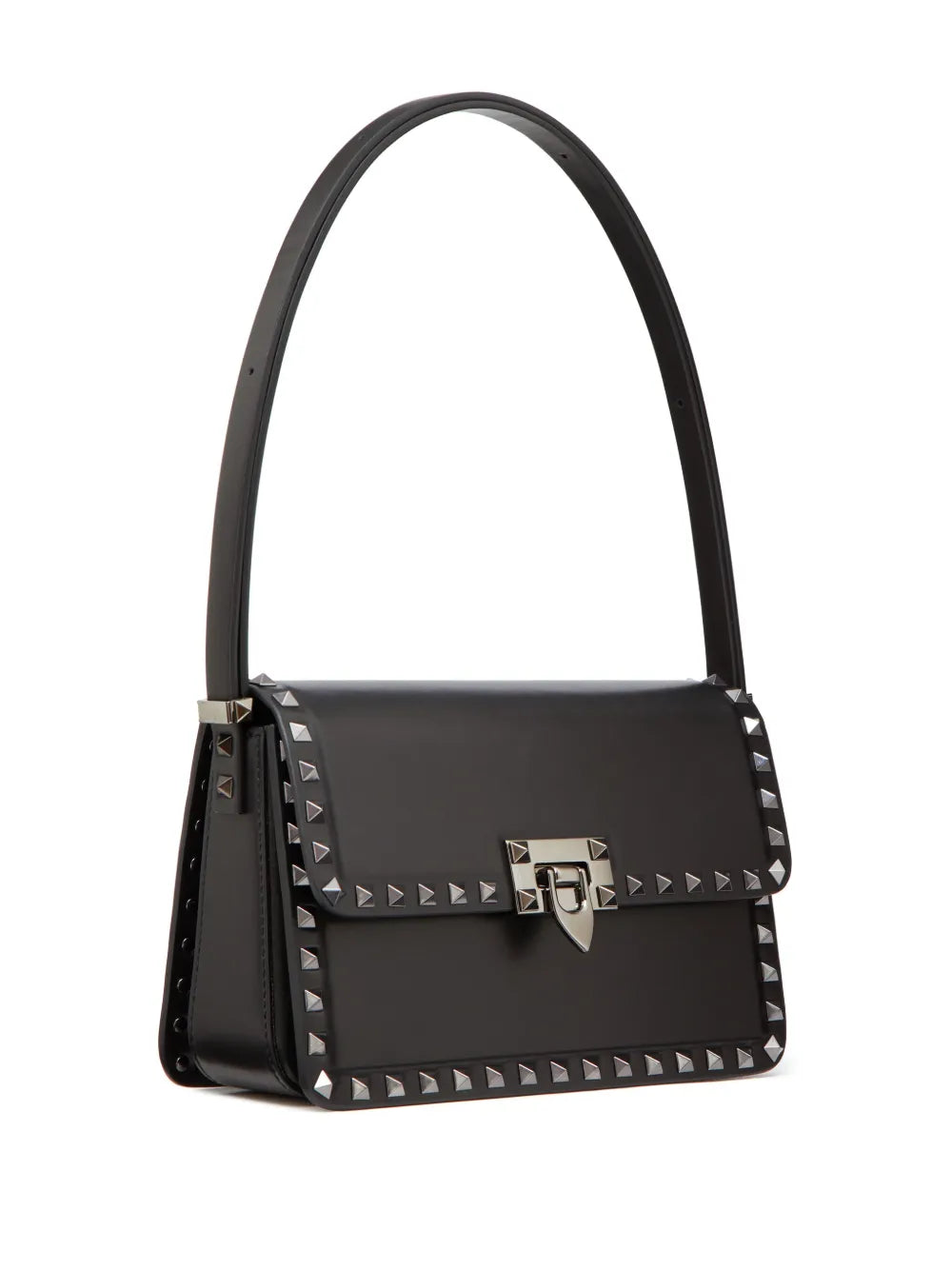 Valentino Garavani Rockstud23 Leather Shoulder Bag — Same as shown — Size One Size — Back View