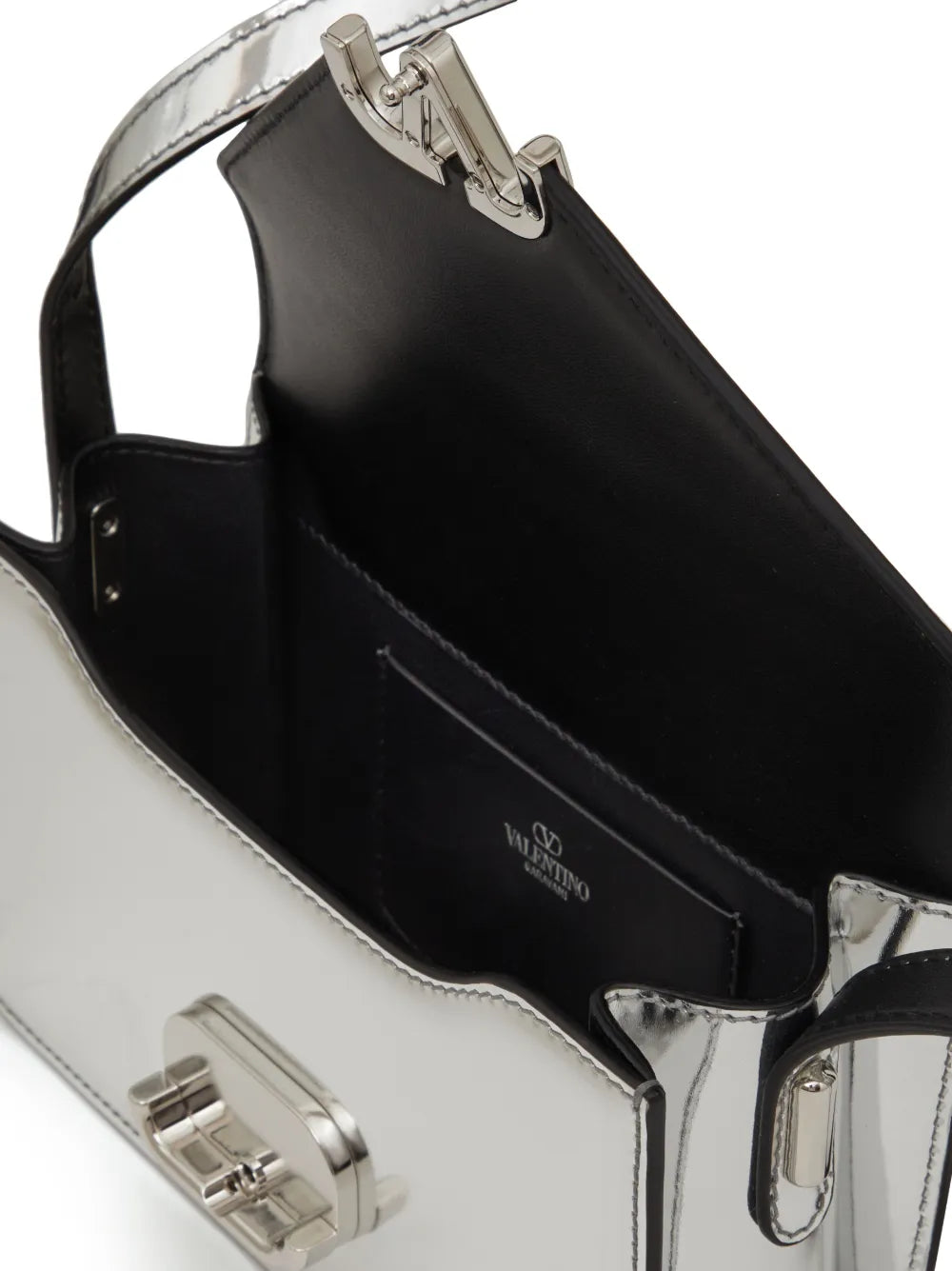 Valentino Garavani Small Letter Mirrored Shoulder Bag — Same as shown — Size One Size — Lifestyle View