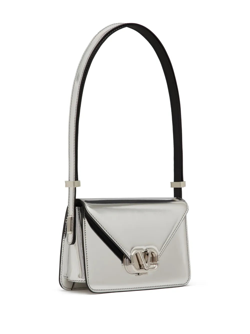 Valentino Garavani Small Letter Mirrored Shoulder Bag — Same as shown — Size One Size — Side View