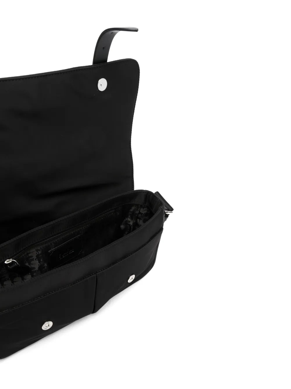 Karl Lagerfeld Ikonik Karl Patch Shoulder Bag — Same as shown — Size One Size — Detail View