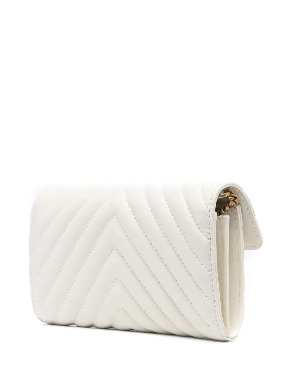 Pinko Love One Quilted Shoulder Bag — Same as shown — Size One Size — Top View