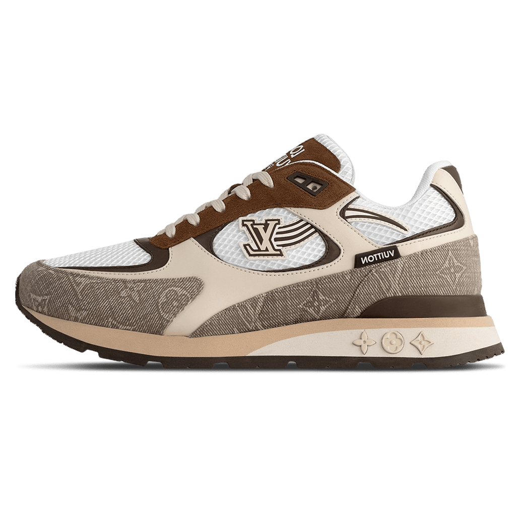 Louis Vuitton Run Away Trainer 'Mocha Tan' — UK 1 — Front View