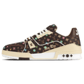 Louis Vuitton x Tyler The Creator Trainer 'Mocha Multi-Colour' — UK 1 — Front View