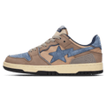 A Bathing Ape Bape Sk8 Sta #3 'Navy' — UK 3 | EU 35.5 | US 3.5 — Front View