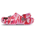 Bape x Classic Clog 'ABC Camo - Pink' — UK 1 — Front View