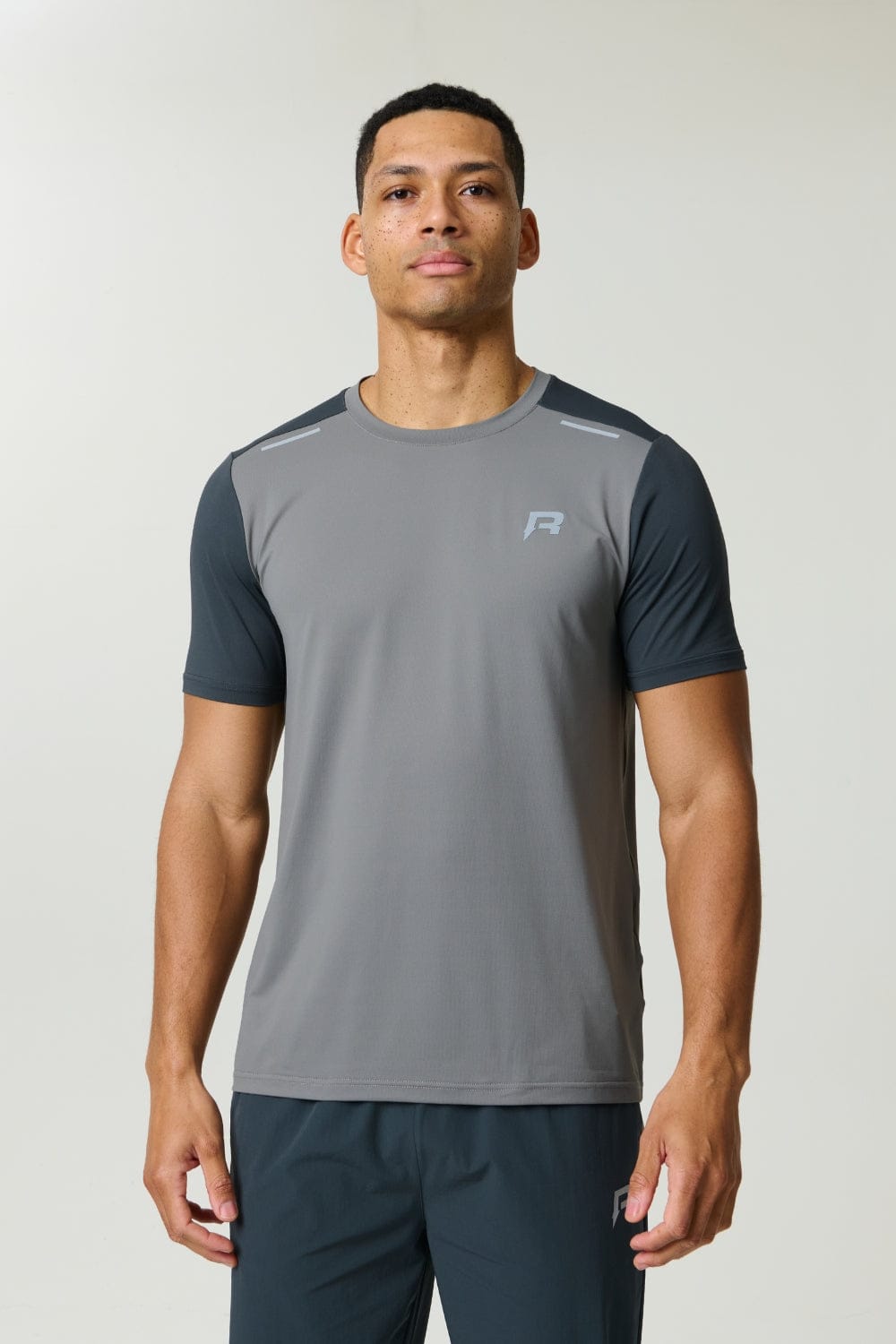 Reprimo Flight T-Shirt 'Gargoyle Ash Green' — XS — Front View