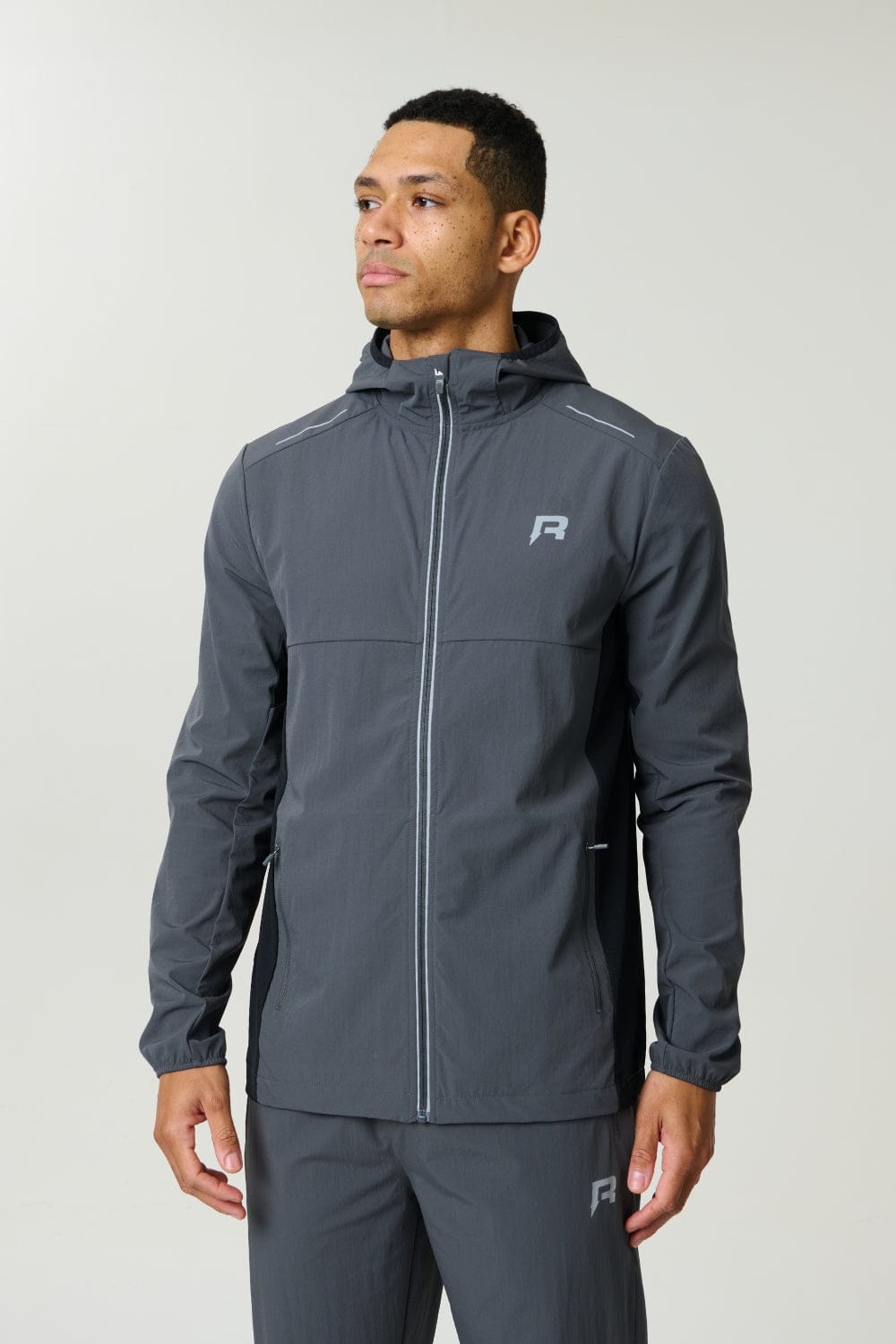 Reprimo Clima Shell Jacket 'Slate Obsidian' — XS — Front View