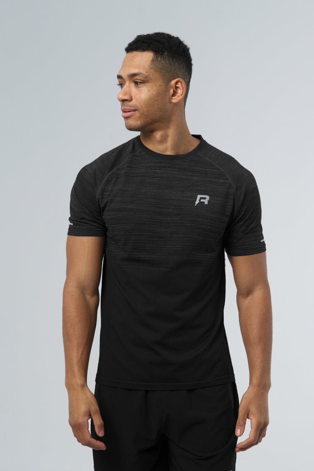 Reprimo Axis T-Shirt 'Black' — XS — Front View