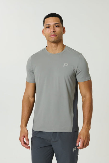 Reprimo Vortex Tee 'Faded Dune Slate' — XXS — Front View