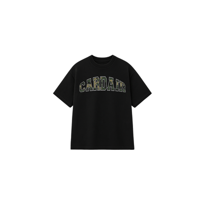 Cardair Camo Cardair T shirt - Black — XS — Front View
