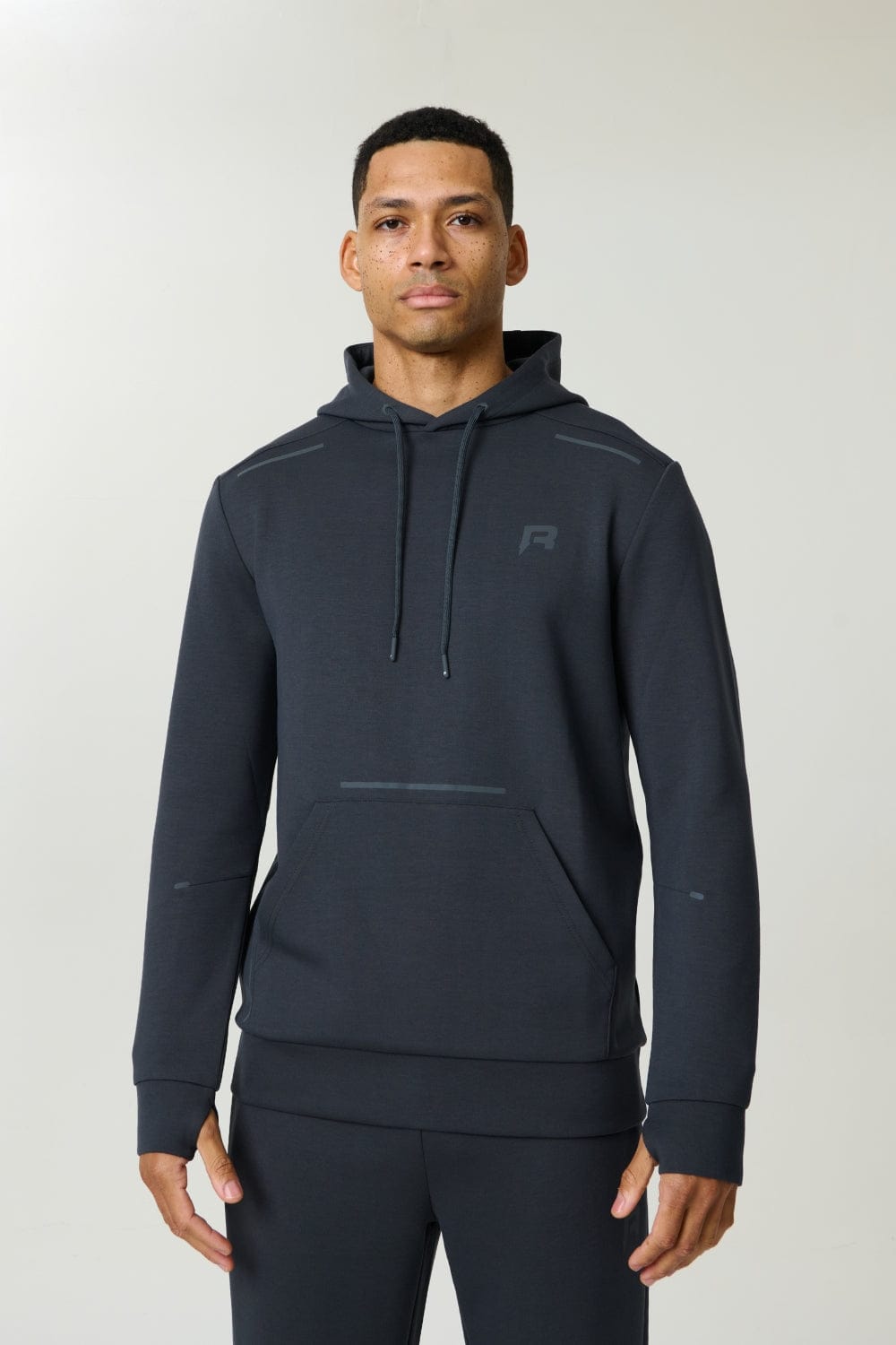 Reprimo Motion Hoodie 'Slate' — XS — Front View