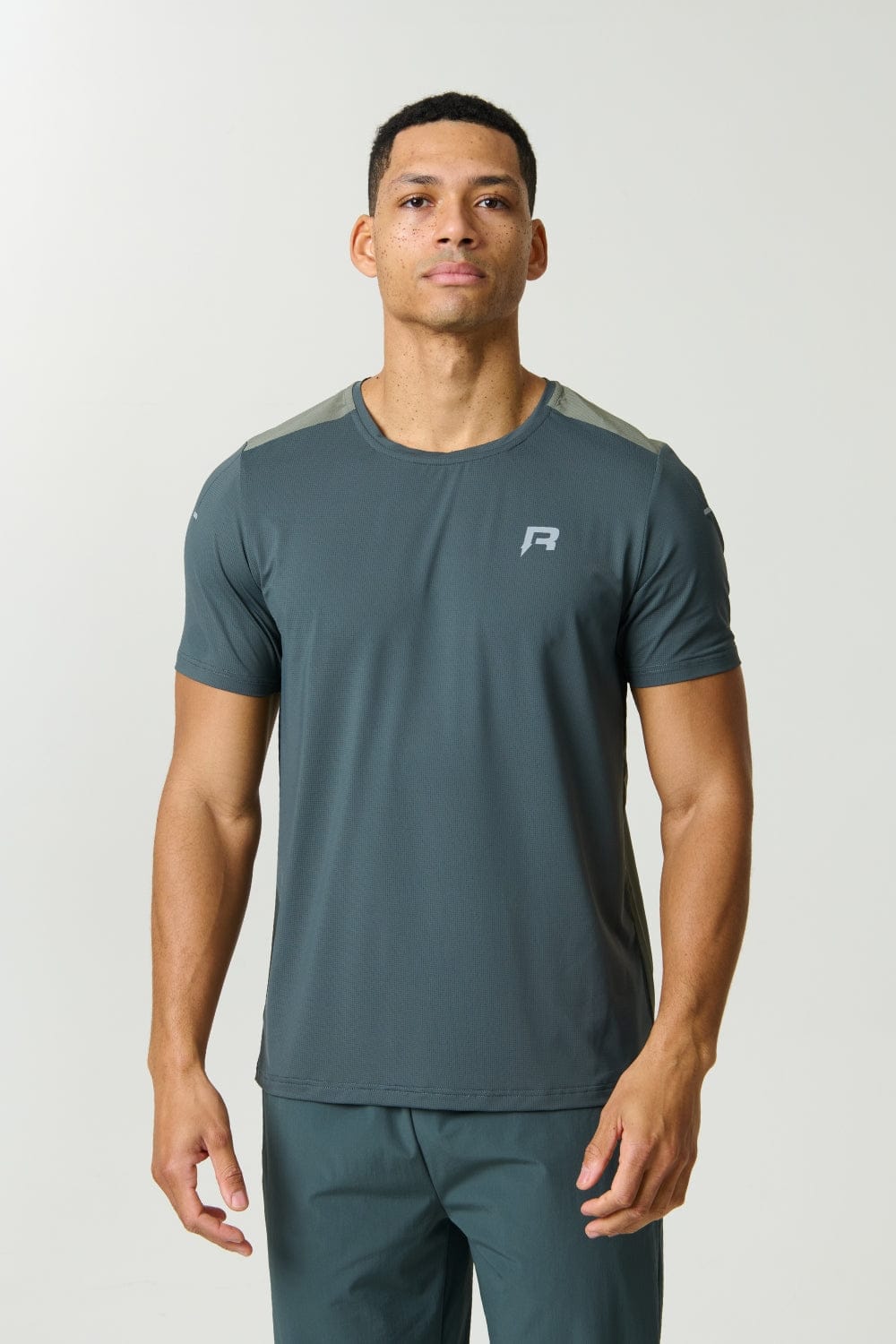 Reprimo Clima T-Shirt 'Dark Moss Khaki' — XS — Front View