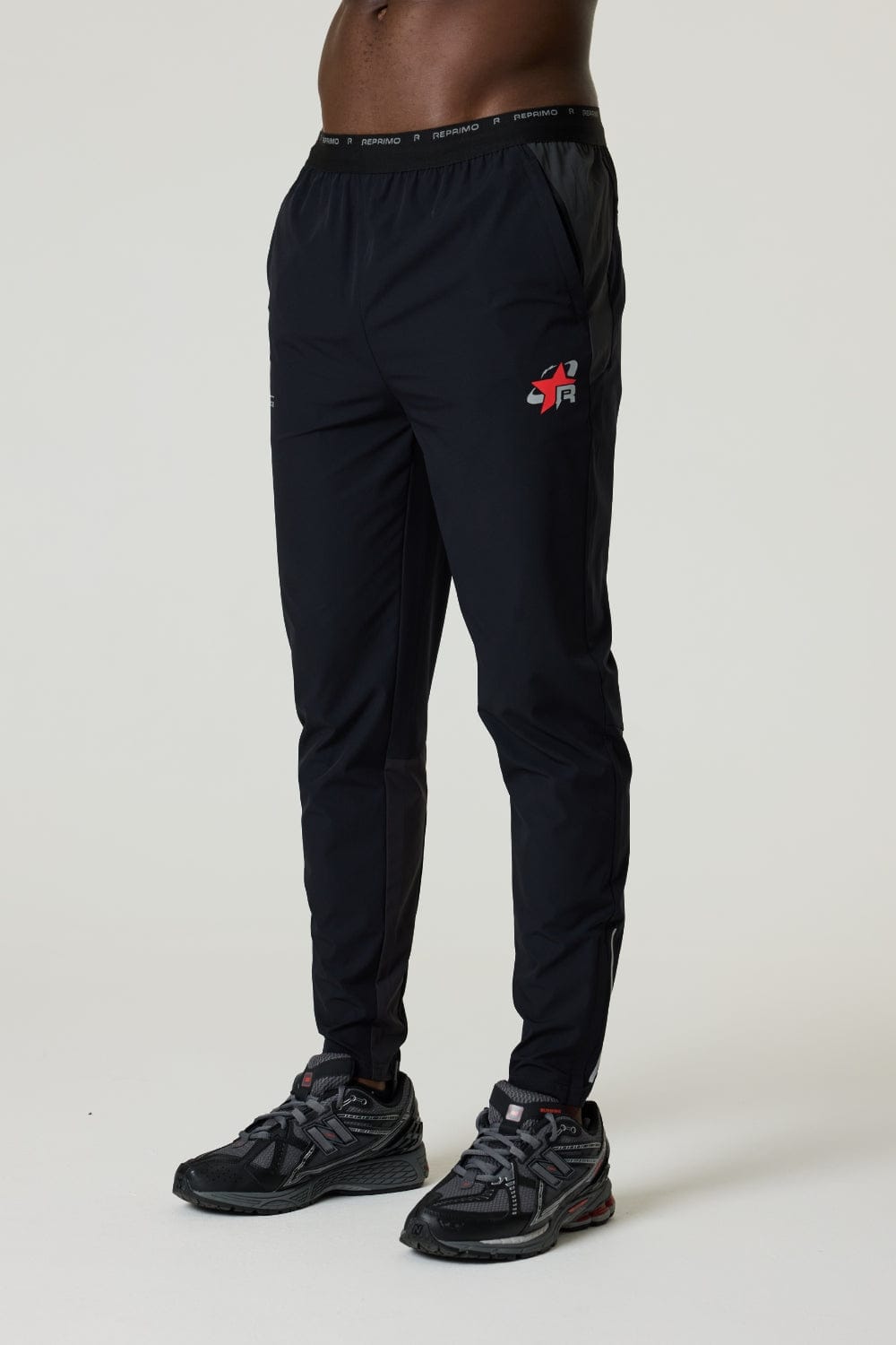 Reprimo RP Flight Pant 'Black Red' — XS — Front View