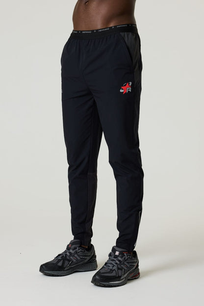 Reprimo RP Flight Pant 'Black Red' — XS — Front View