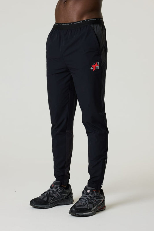 Reprimo RP Flight Pant 'Black Red' — XS — Front View