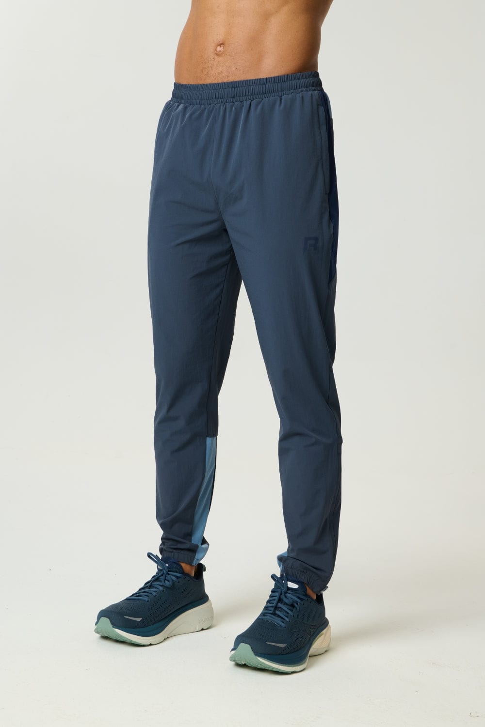 Reprimo Vortex Pants 'Dusty Blue Ink Blue' — XXS — Front View