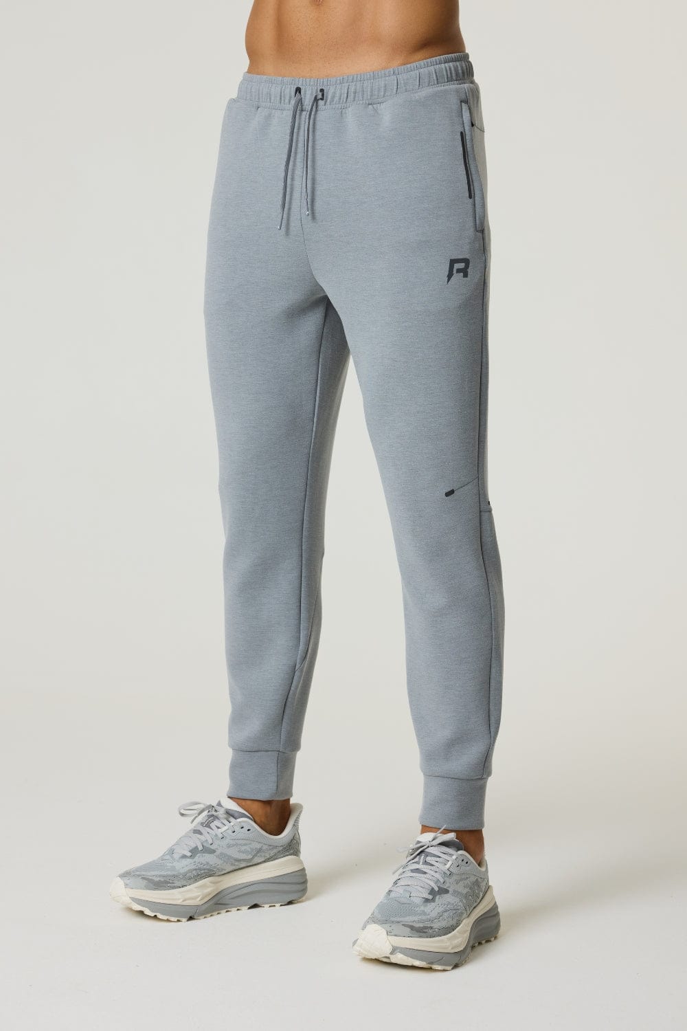 Reprimo Motion Jogger 'Grey Marl' — XS — Front View