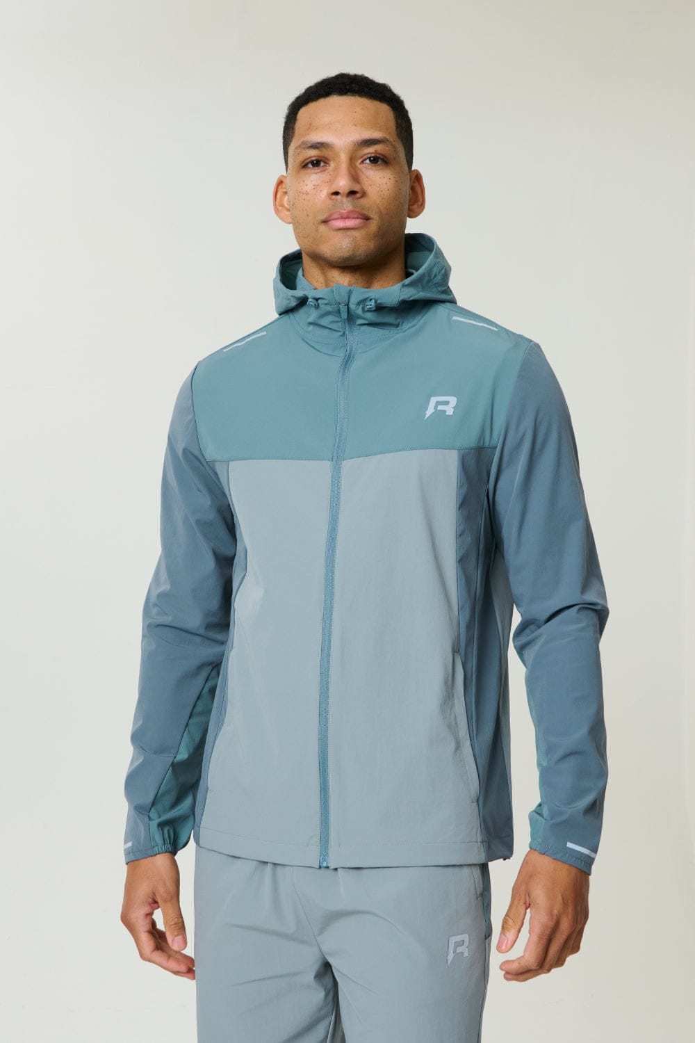 Reprimo Flight Windbreaker 'Tide Marble' — XS — Front View