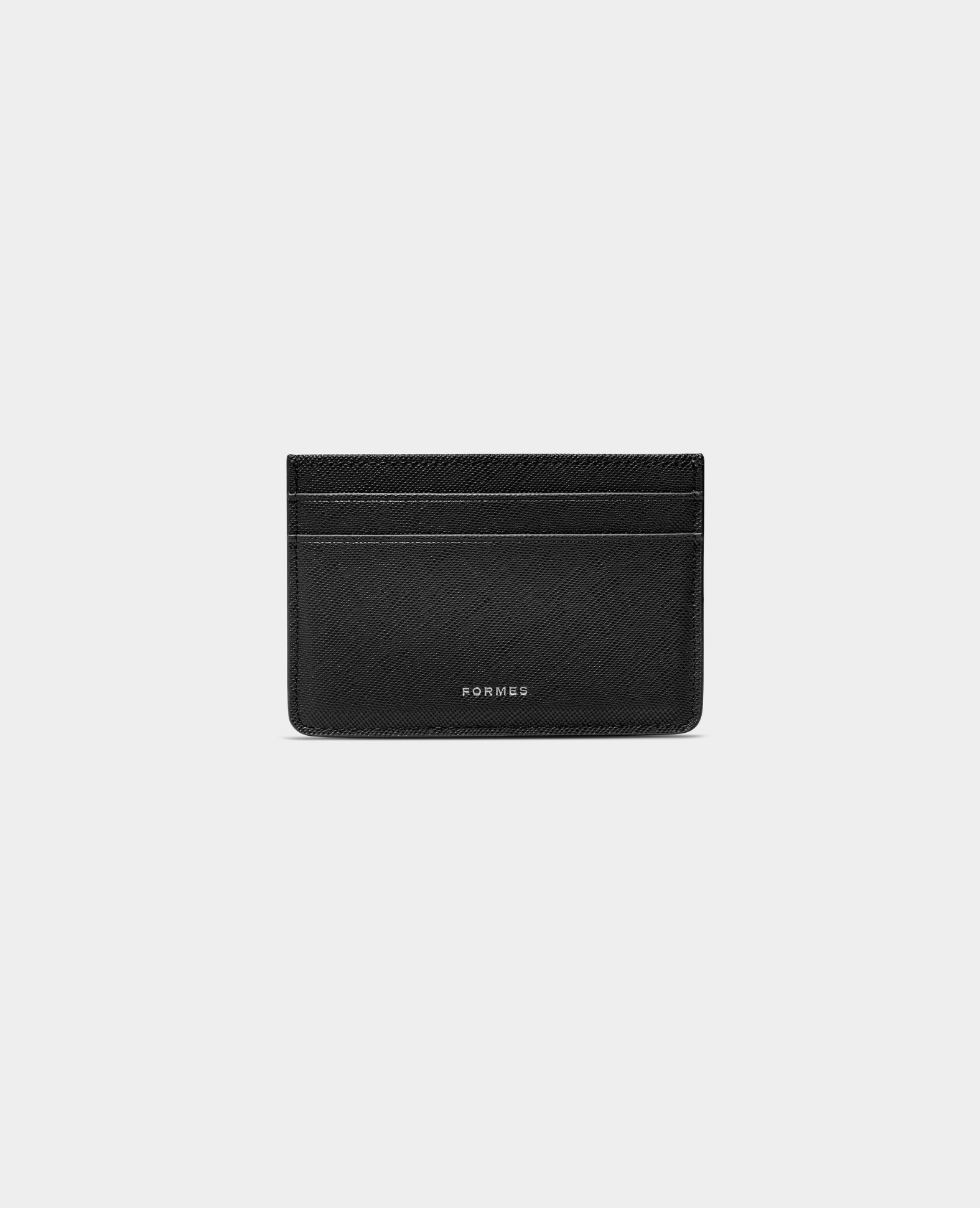 Formes Classic Cardholder Nero — Front View