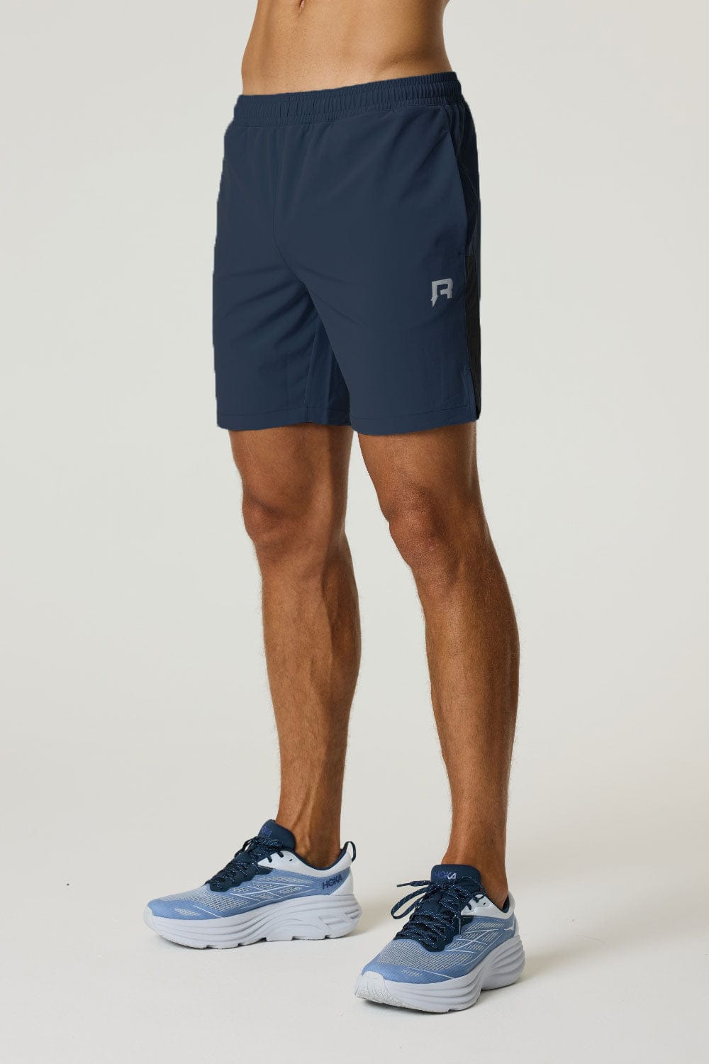 Reprimo Track Shorts 'Navy' — XS — Front View