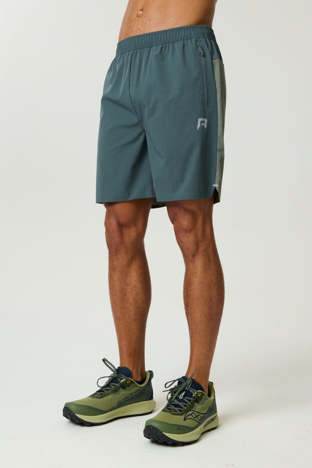 Reprimo Clima Shorts 'Dark Moss Khaki' — XS — Front View