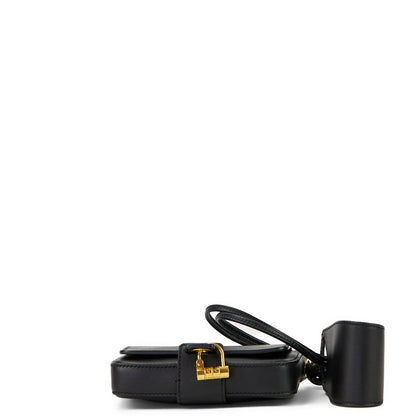 Tom Ford Cross Body Arm Cuff Bag - Mini in Red, Leather — Detail View