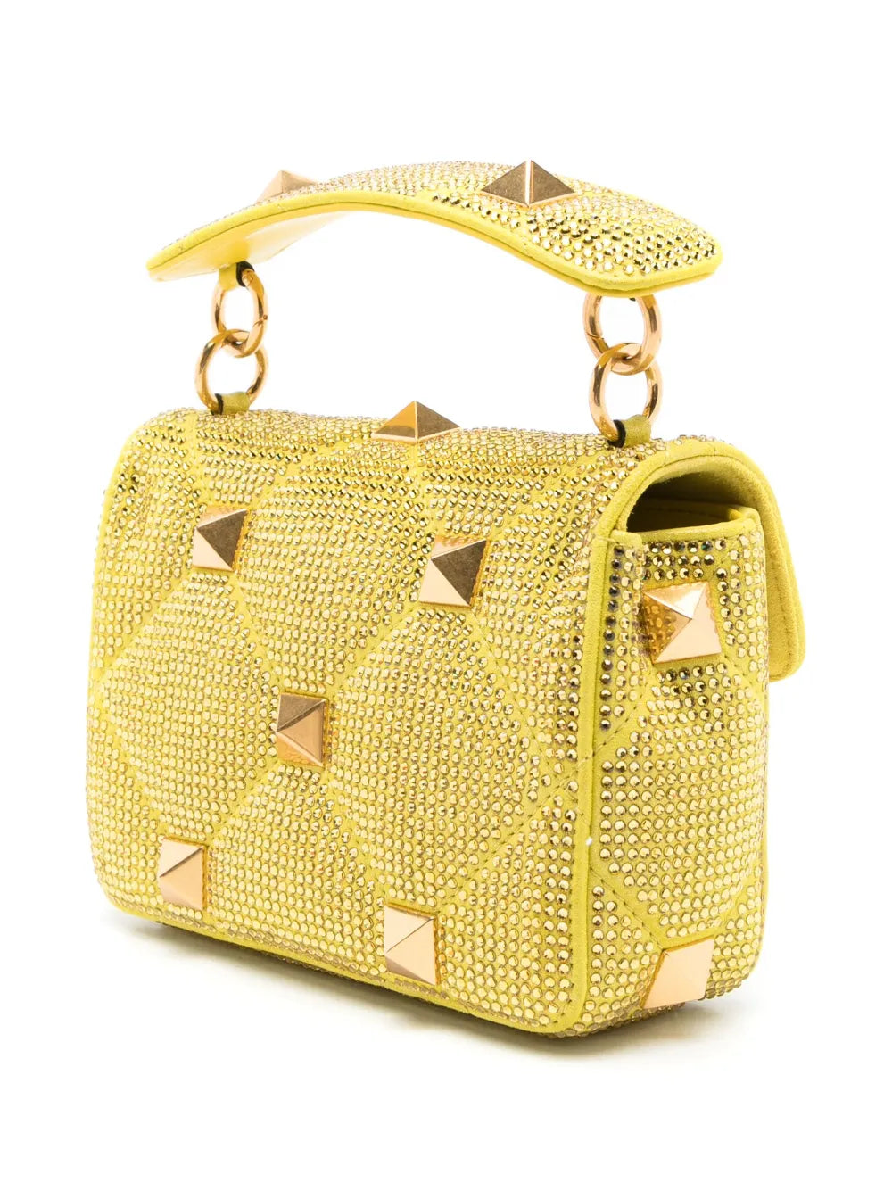 Valentino Garavani Small Roman Stud Shoulder Bag — Same as shown — Size One Size — Back View