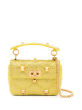 Valentino Garavani Small Roman Stud Shoulder Bag — Same as shown — Size One Size — Front View