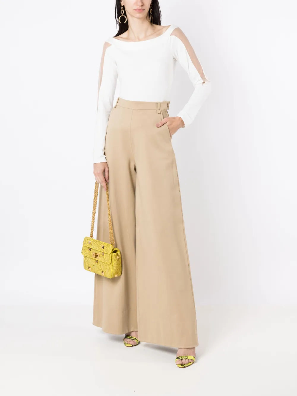 Valentino Garavani Small Roman Stud Shoulder Bag — Same as shown — Size One Size — Side View