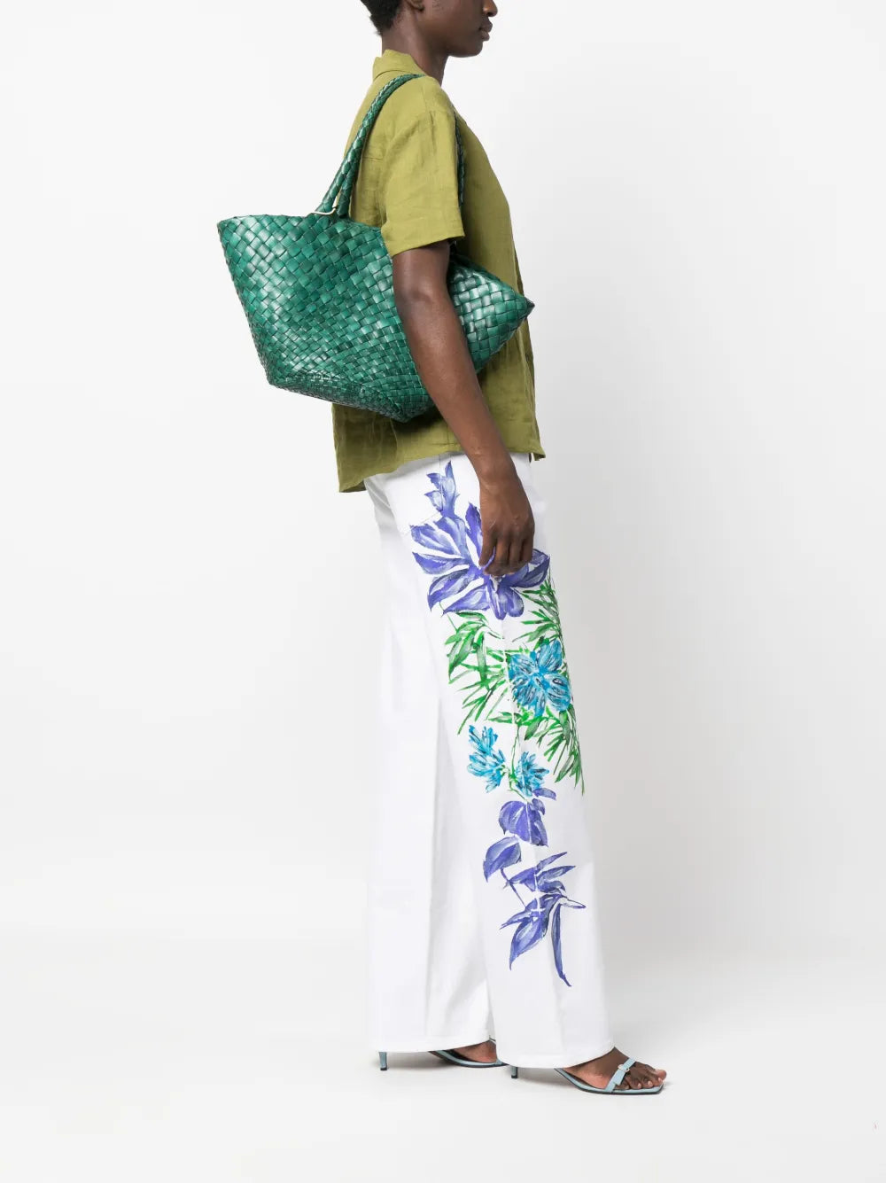 Dragon Diffusion Egola Interwoven Tote Bag — Same as shown — Size One Size — Side View