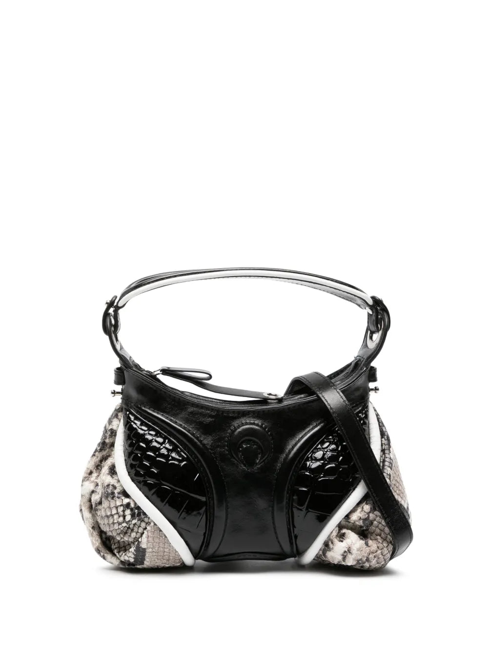 Marine Serre Small Futura Shoulder Bag — Same as shown — Size One Size — Front View
