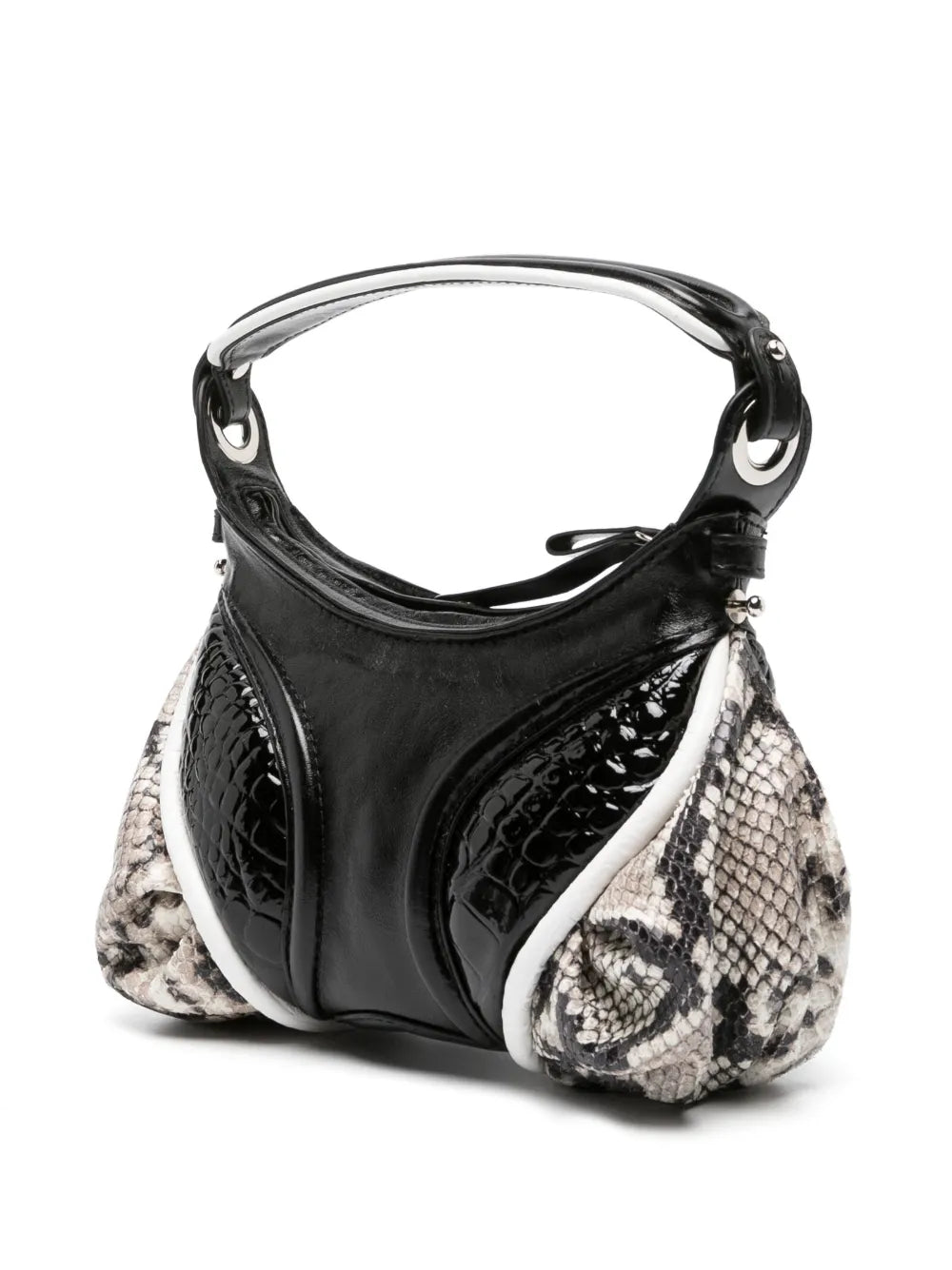 Marine Serre Small Futura Shoulder Bag — Same as shown — Size One Size — Back View