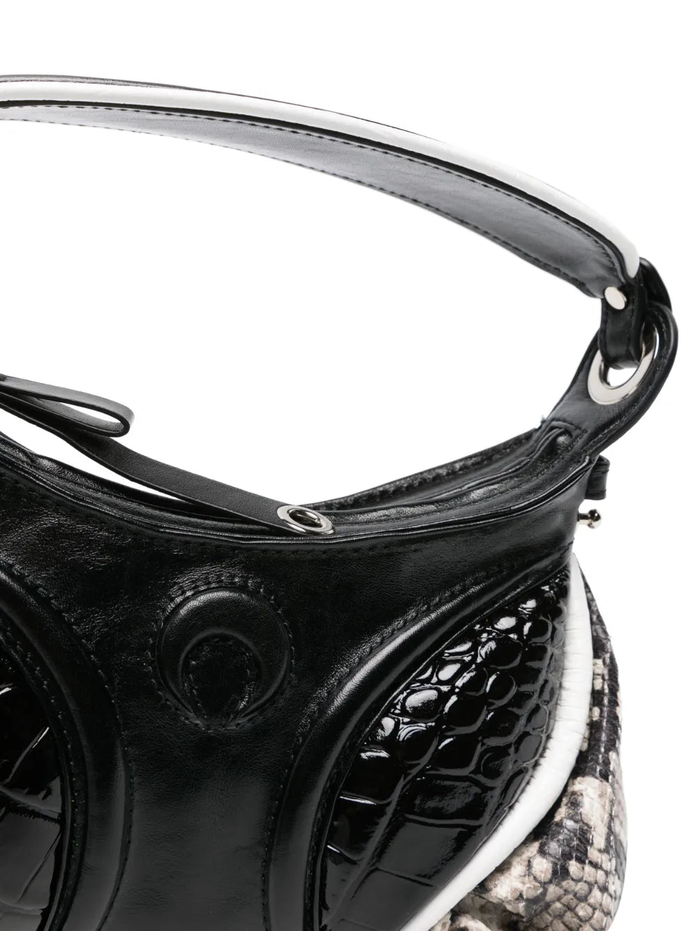 Marine Serre Small Futura Shoulder Bag — Same as shown — Size One Size — Top View