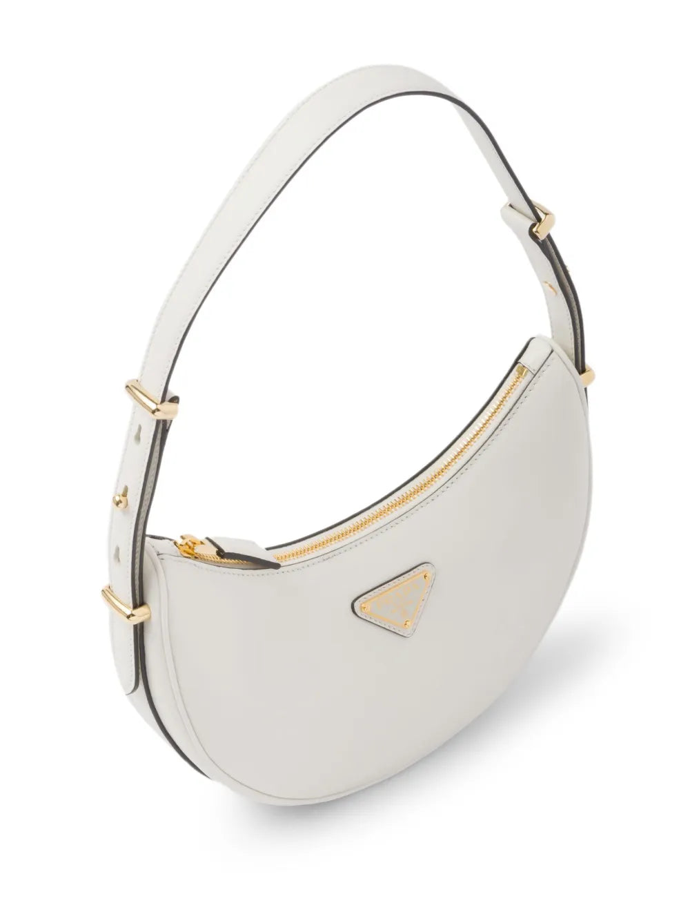 Prada Arque Leather Shoulder Bag — Same as shown — Size One Size — Top View