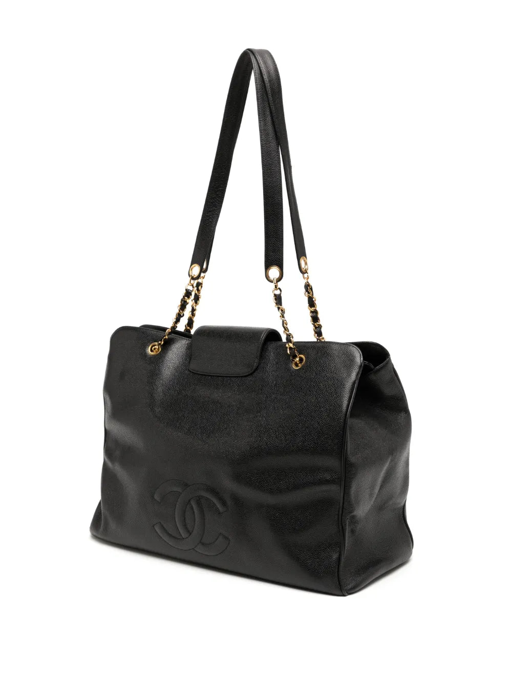 Chanel Pre Owned 1997 Jumbo Supermodel Shoulder Bag — Same as shown — Size One Size — Back View