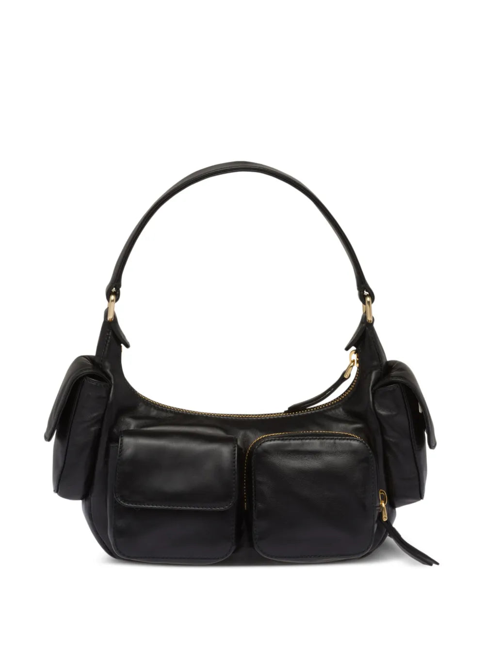 Miu Miu Leather Shoulder Bag — Same as shown — Size One Size — Top View