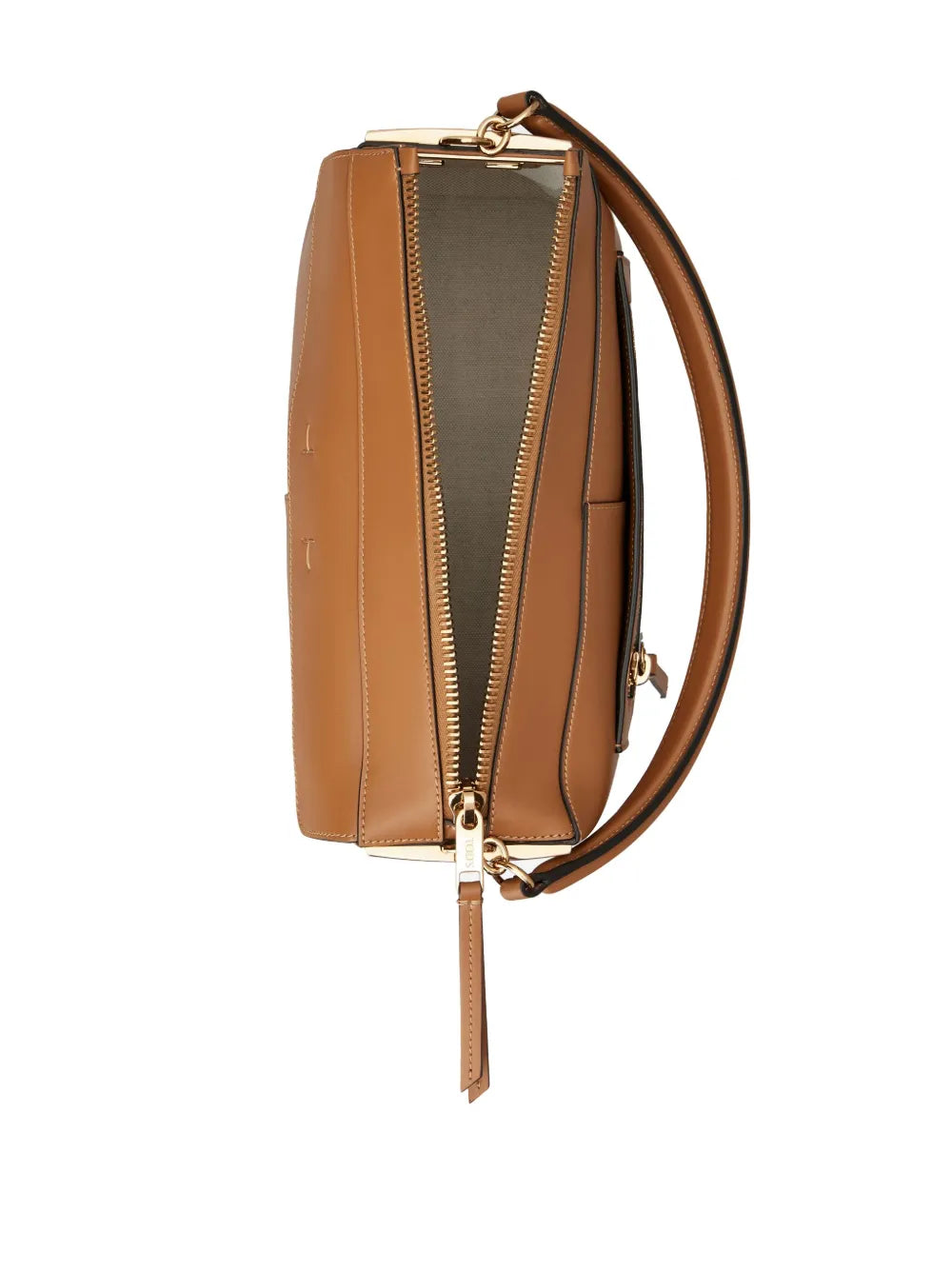 Tods Small T Case Boston Leather Shoulder Bag — Same as shown — Size One Size — Lifestyle View
