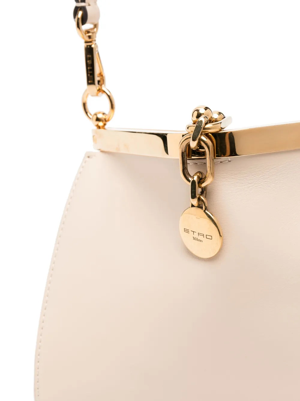 Etro Vela Leather Shoulder Bag — Same as shown — Size One Size — Detail View