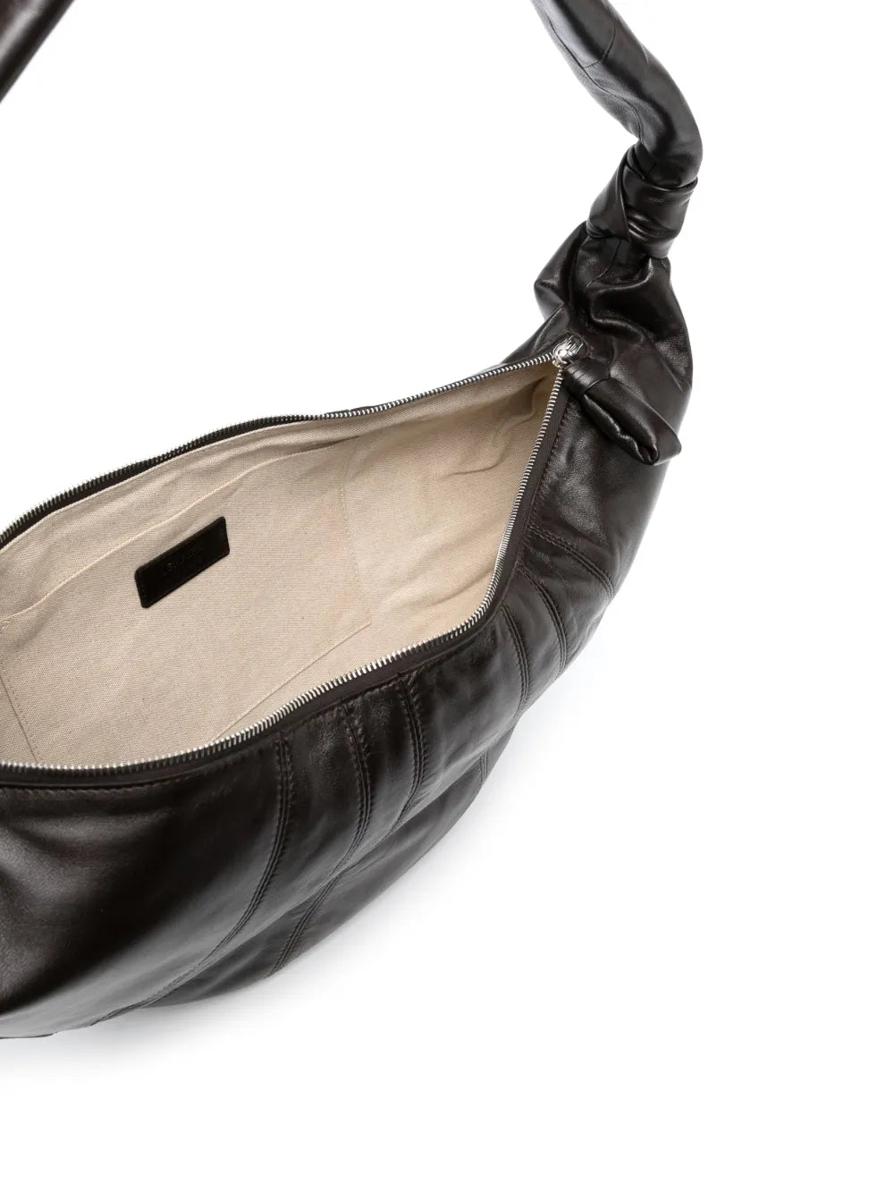 Lemaire Large Croissant Leather Shoulder Bag — Same as shown — Size One Size — Detail View